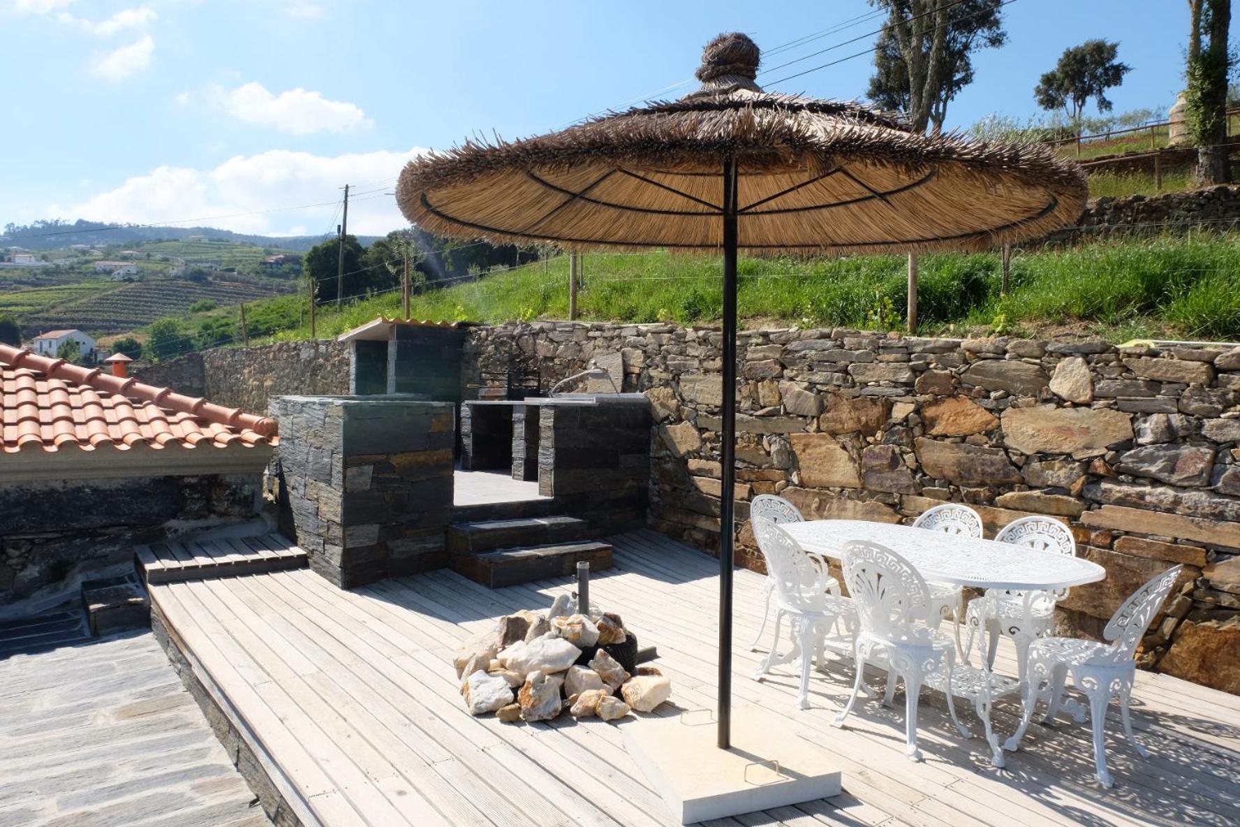 Вилла Quinta Da Bandeira - Casa De Ferias No Douro Martir Экстерьер фото